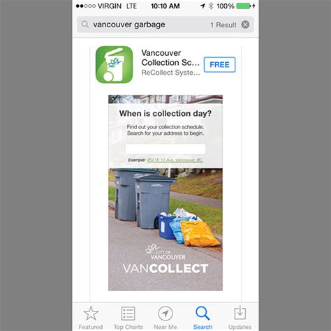 vancouver garbage collection schedule